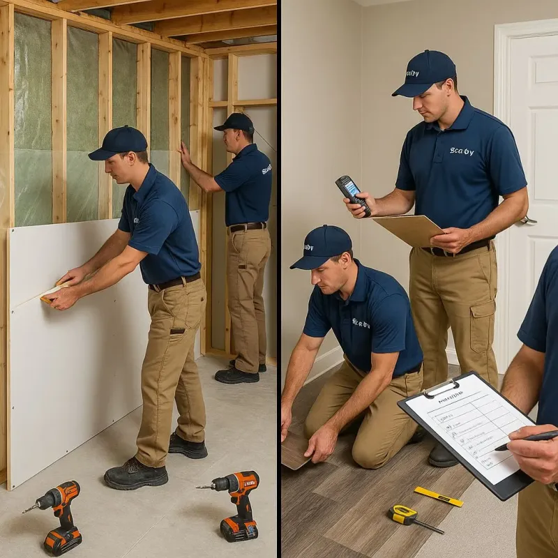 Repairs and Reconstruction process in Oakland City, IN