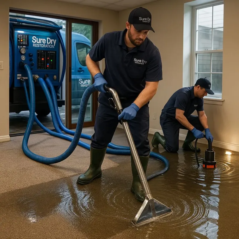 Water Extraction and Removal process in Oakland City, IN
